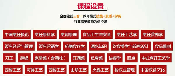 成都希望职业学校2020烹饪专业招生(大专)_招生信息